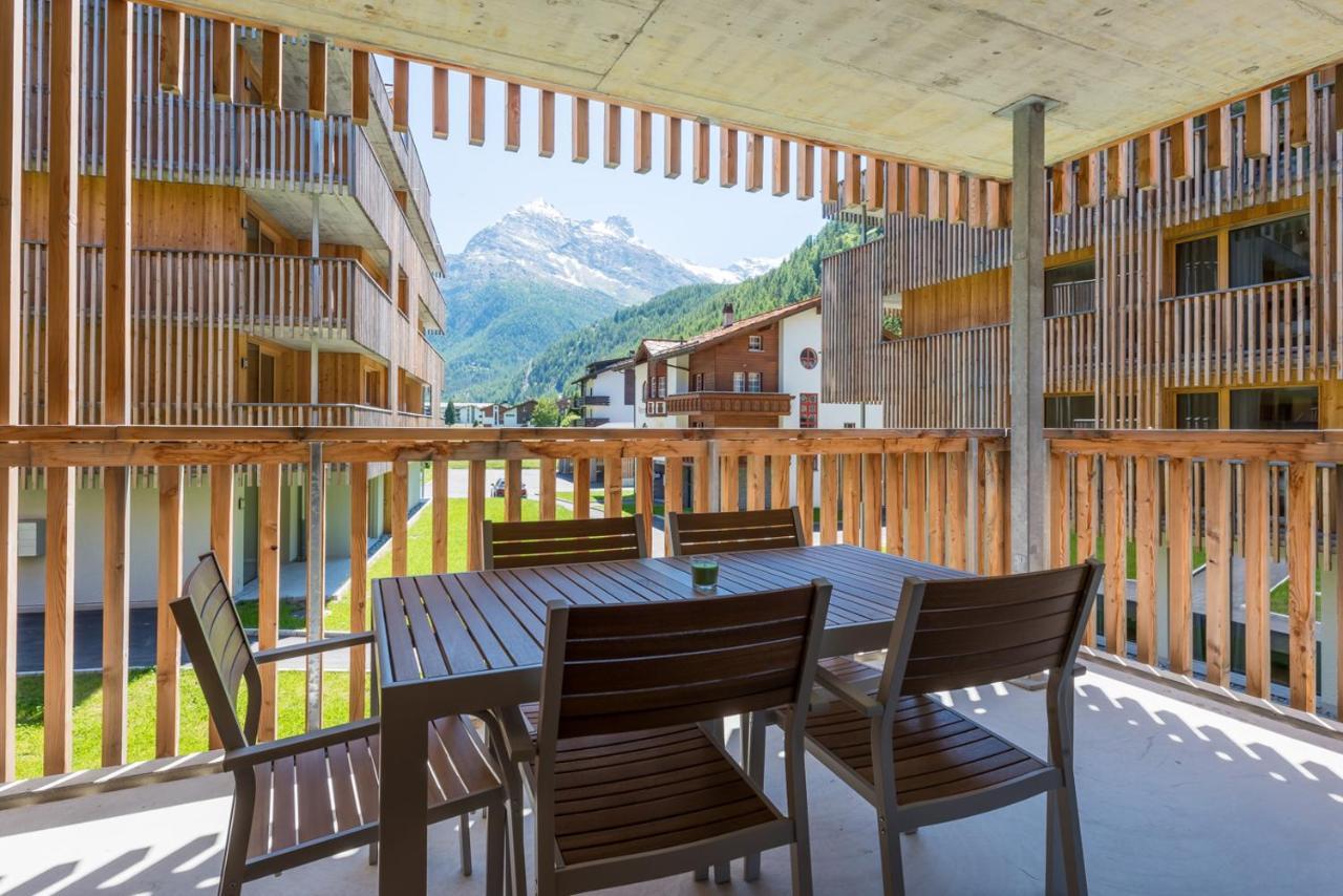 Montela Hotel & Resort - Suiten Saas-Grund Exterior foto