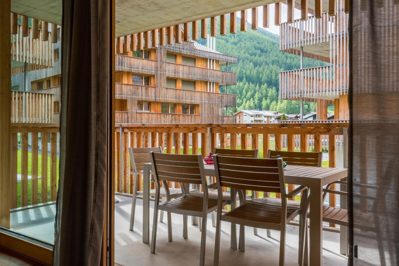 Montela Hotel & Resort - Suiten Saas-Grund Exterior foto
