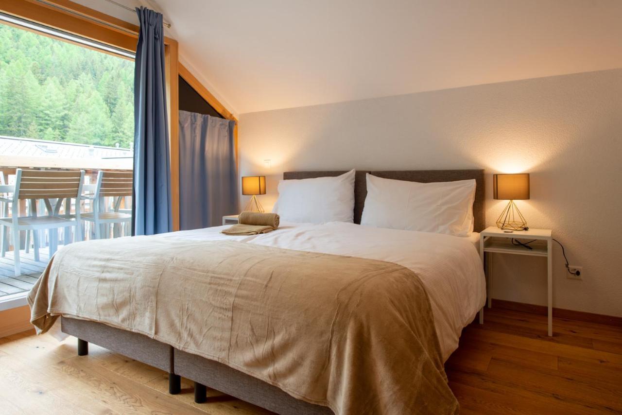 Montela Hotel & Resort - Suiten Saas-Grund Exterior foto
